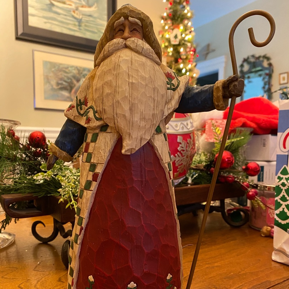 Jim Shore Santa Figurine